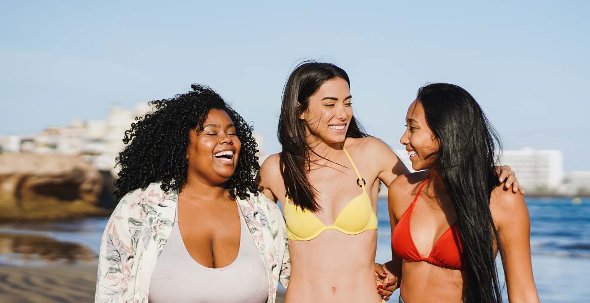 Women on the beach