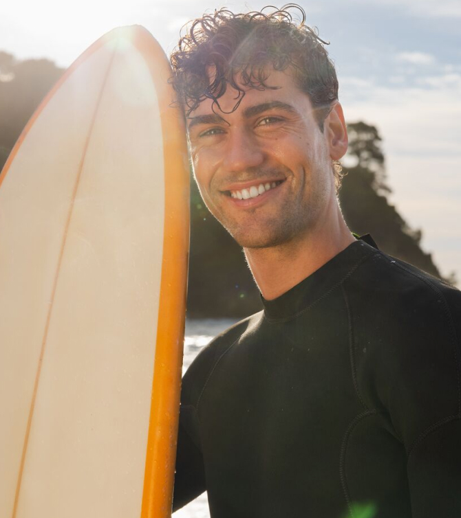 Mens outdoor skincare sunscreen