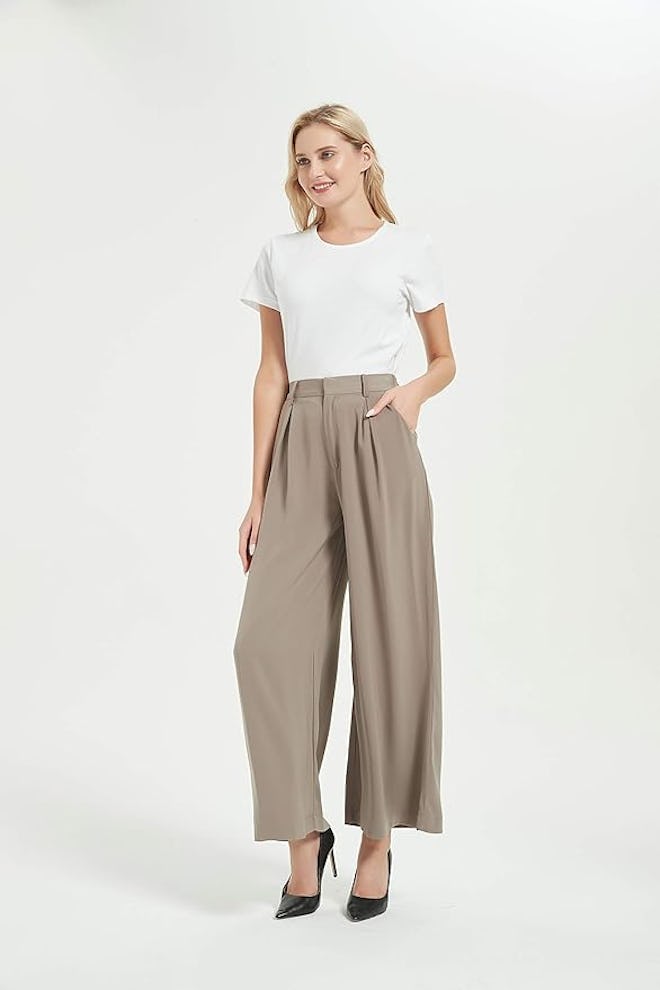 Tronjori Wide-Leg Trousers
