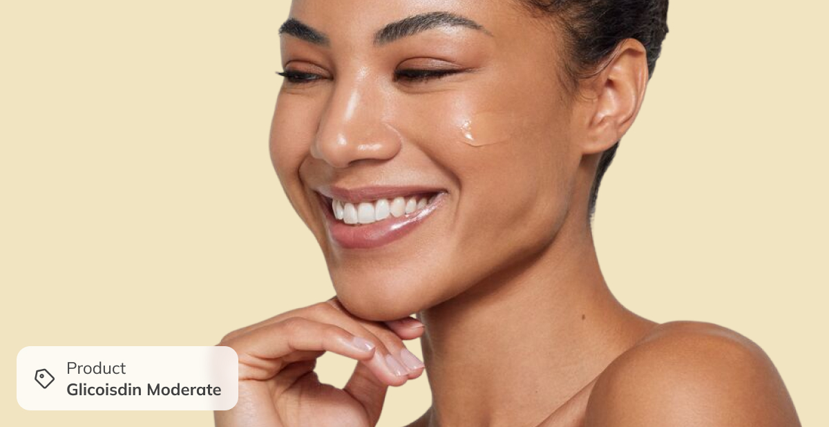 Glicoisdin Moderate on model